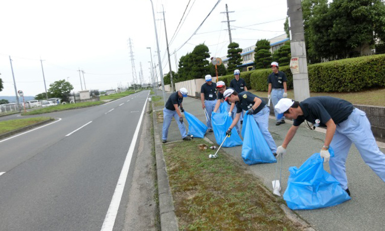 Social contribution activities at the Yuzaki Plant